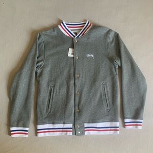 Stussy Fleece Varsity Jacket